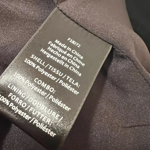 Rachel Zoe Velvet Shimmer Double Breasted Blazer Black NWT Size 2 - Picture 12 of 12